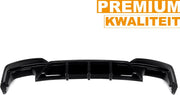 Diffuser Nitro - Achterbumper Diffuser Nitro - Gloss Zwart - Voor BMW M6 F06/F12/F13 650i/640i (2012-2018) - Auto accessoires