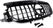 Grille - Voor Mercedes-Benz GLA-Klasse H247 GLA200 2020-2023 - Auto accessoires - GT Grille - Niergrille - Gloss Zwart