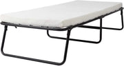 Opklapbed voor Volwassenen - Met matras - 80x190cm - Logeerbed - Vouwbed 1 persoons - Inklarbaar