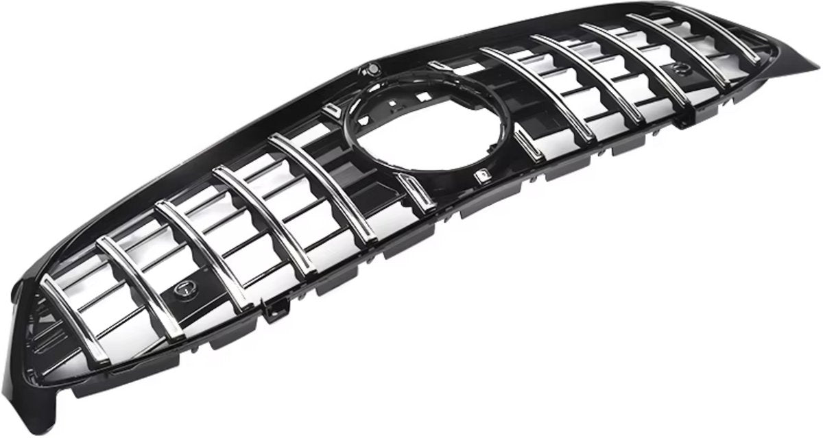 GT Sport Grille - Chroom/Zwart - Voor Mercedes CLA-Klasse W118 (2020) - Auto Accessoires