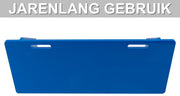 Rebounderboard - Voetbaltrainig - Voetbalbouncer - Trainingsmatriaal – Voor voetbaltraining binnen en buiten – Voor passen en schieten - Blauw