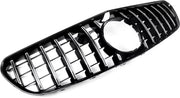 Grille Taviro - Voorbumper GT Grille - Voor Mercedes C217 S63/S65 AMG Coupé (2014-2017) - Chroom + Zwart - Auto Accessoires