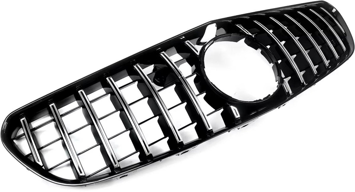 Grille Taviro - Voorbumper GT Grille - Voor Mercedes C217 S63/S65 AMG Coupé (2014-2017) - Chroom + Zwart - Auto Accessoires