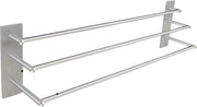 Handdoekenrek PRO - Voor badkamer - RVS -80cm - Voor Badkamer en Keuken - Handdoekrek - 3 laags - Wandmontage