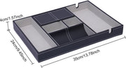 Sieradendoos - Juwelendoos - Sieradenopbergdoos – 6-vaks – Luxe – Organizer voor accessoires