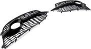 Grille - Voor Audi Q3 S-Line 2011-2015 - Auto accessoires - Mistlichtgrille - Honingraat grille - Deksel