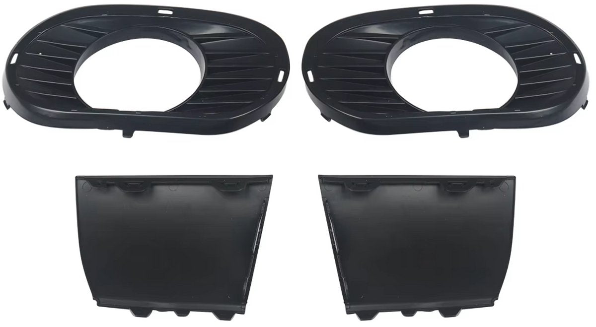 Achterdiffuser en Uitlaatpijp - Voor Mercedes A-Klasse W177 AMG A35 Look (2018+) - Zwart - Auto Accessoires