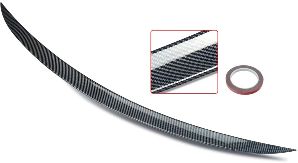 Achterspoiler - Voor BMW 3-Serie E92 Coupé/M3 Coupe 2006-2013 - Auto accessoires - Kofferbakspoiler - Vleugel - Carbon Look