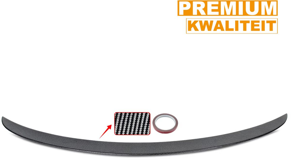 Kofferbak Spoiler Vleugellip - Carbon Look - AMG Stijl - Voor Mercedes GLC Coupe C253 (2016-2022) - Auto Accessoire