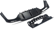 Achterbumper Diffuser met Uitlaat Tips - Voor Mercedes E-Klasse W213 E300/E43 (2016-2020) - Zwart - Auto Accessoires