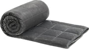Happyment Verzwaringsdeken 7KG - Grijs - Zwaartedeken - Weighted blanket - Verzwaarde deken - Volwassenen - 150x200cm