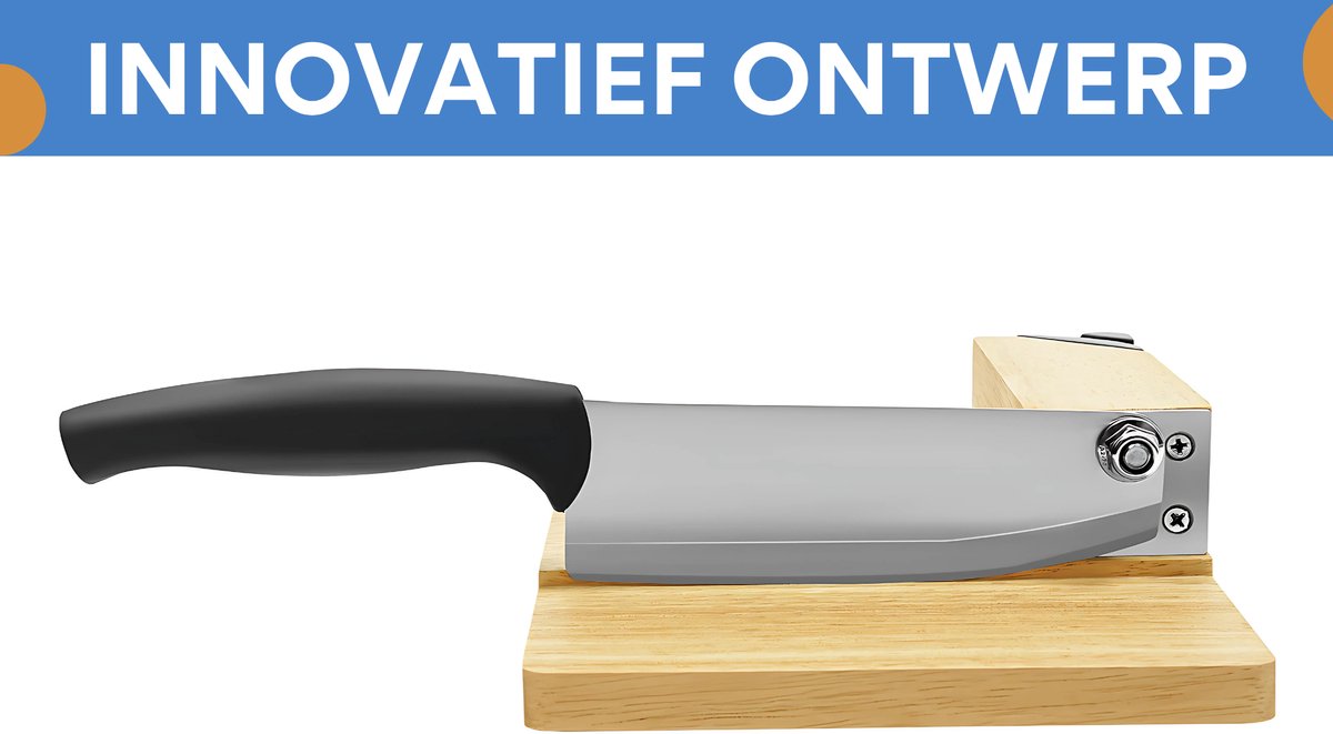 Handmatige vleessnijder - voor Vlees - Voor Bevroren Vlees, Vetkoe & Rollvlees - voor Gezinnen - RVS