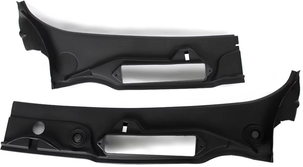 Ruitenwisser Cowl Panel Cover Sireon - Voor BMW E92/E93 (2006-2013) - Zwart - Auto Accessoires