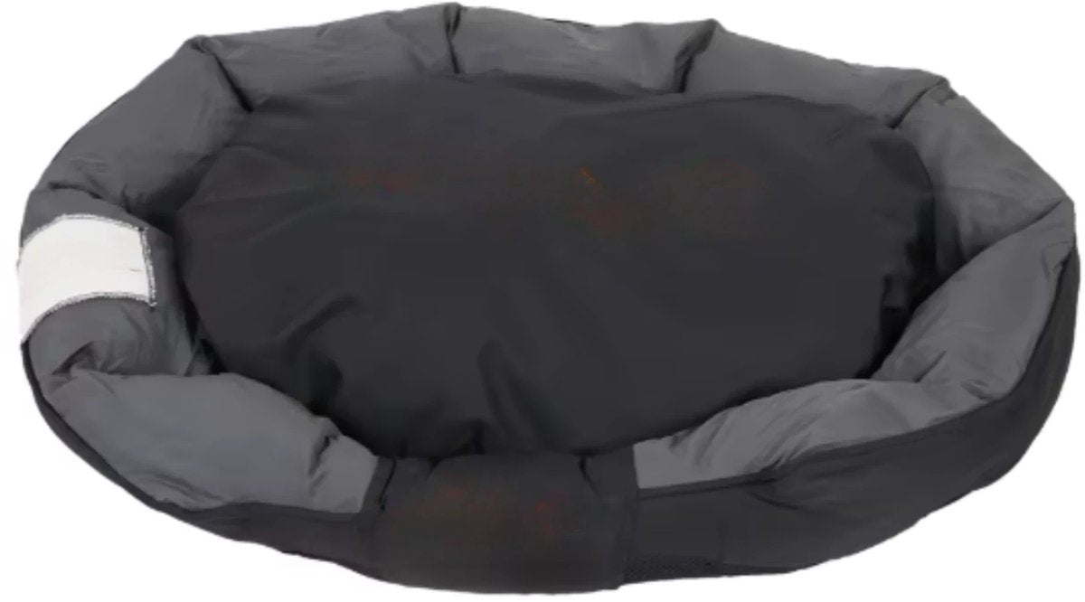 Hondenbed Mumba - Hondenbank - Hondensofa op poten - Hondenmand - Hondenzetel - Comfort en zacht - Afneembaar kussen - 90cm