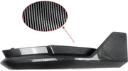 Voorbumper Splitter Lip Schorten - Voor BMW G80 M3/G82 Coupe (2021-2023) - MP Stijl - Koolstofvezel Look - Auto accessoires