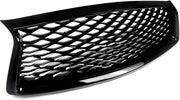 Voorbumper - Voor Infiniti Q50 2018-2022 - Auto accessoires - Voorgrille - Bumpercover voorzijde - Gloss Zwart