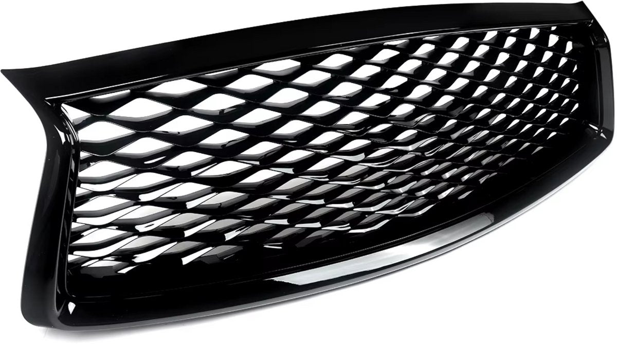Voorbumper - Voor Infiniti Q50 2018-2022 - Auto accessoires - Voorgrille - Bumpercover voorzijde - Gloss Zwart