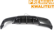 Achterdiffuser Bumper Deluxe - Voor BMW 1 Serie E82 Coupe 135i M Sport - Carbon Look F1 Stijl - Auto accessoires