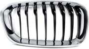Niergrille Twinblade - Front Niergrille - Chroom + Zwart - Auto accessoires - Voor BMW 1 Serie F20/F21 LCI (2015-2019)