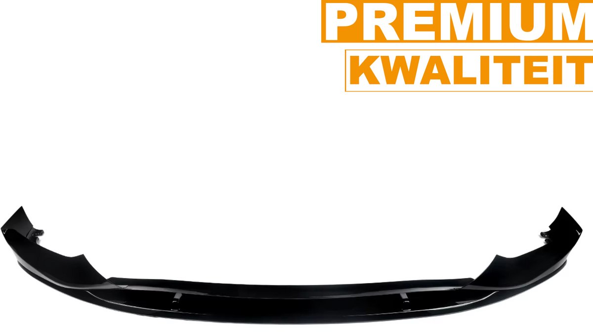 Voorbumper - Voor BMW 5-Serie G30 2017-2020 - Auto accessoires - Lipspoiler - Gloss Zwart - M Performance stijl
