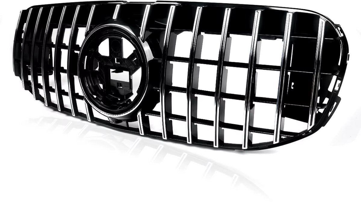 Voorbumper grille Brutal - AMG GLS 63S Stijl - Chroom - Auto Accessoires - Voor Mercedes X167 GLS Klasse (2020+)