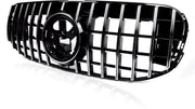 Voorbumper Grille Fivaro - Brutal - AMG GLS 63S Stijl - Chroom - Auto Accessoires - Voor Mercedes X167 GLS Klasse (2020+)