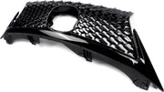 Voorbumper Grille - Voor Lexus CT200H (2014-2017) - Bovenste + Onderste Grillmontage - Glanzend Zwart