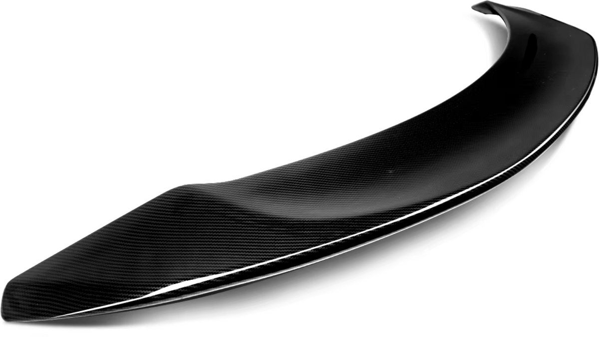 Spoiler Aerix - Achterbumper Spoiler Vleugel - Voor Tesla Model 3 (2017-2022) - V-Stijl Sport - Koolstofvezel Look