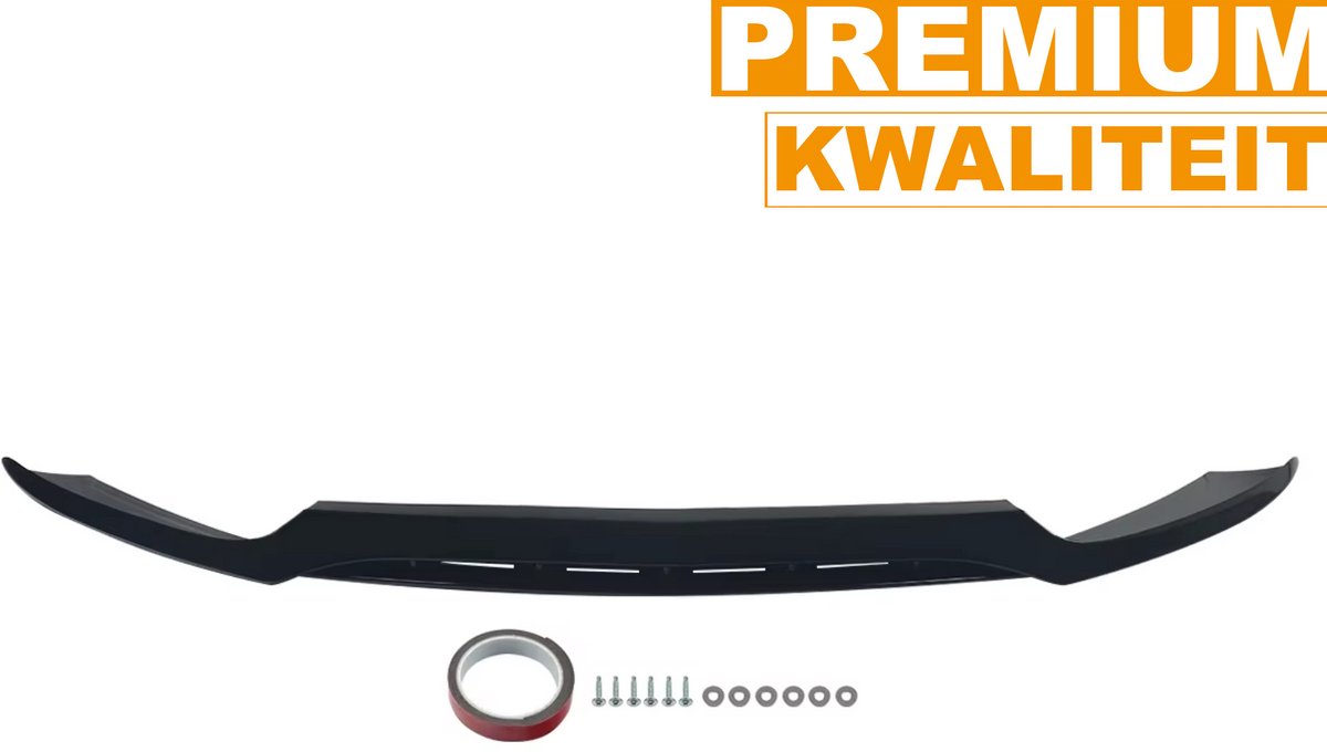 Voorbumper - Voor Mercedes C-Klasse W205 C43 AMG 2015-2018 - Auto accessoires - Lipsplitters - Gloss Zwart - Body kit