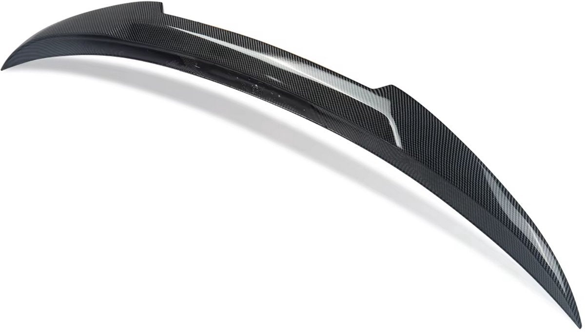 Spoiler M4 Torqline - Kofferbak Spoiler Lip - Carbon Fiber Look - Gloss Zwart - Voor BMW E93 335i/M3 (2007-2013) - Auto Accessoires