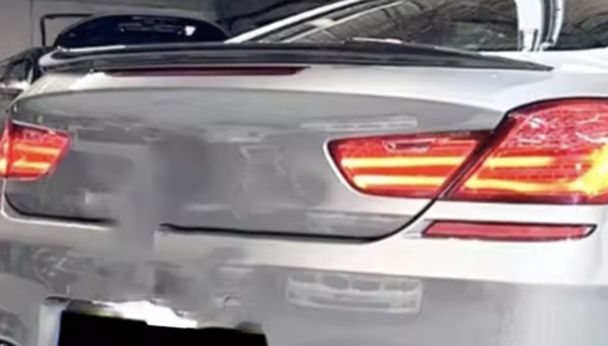 Achterbumper Diffuser Lip - Voor BMW 6 Serie F06/F12/F13 640i M Sport (2012-2018) - Zwart - Auto accessoires
