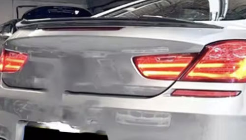 Achterbumper Diffuser Lip - Voor BMW 6 Serie F06/F12/F13 640i M Sport (2012-2018) - Zwart - Auto accessoires