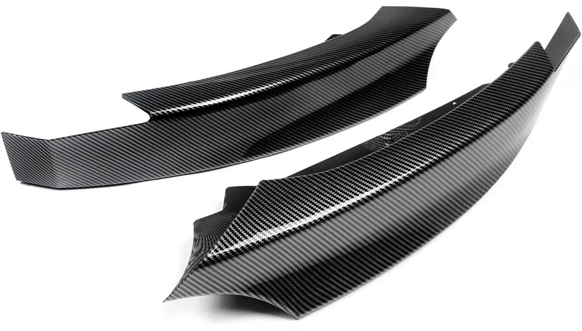 Zijspoiler Splitter Carbon- Voor BMW 1 Serie E82 M Sport (2007-2013)- Carbon Look - Auto accessoires