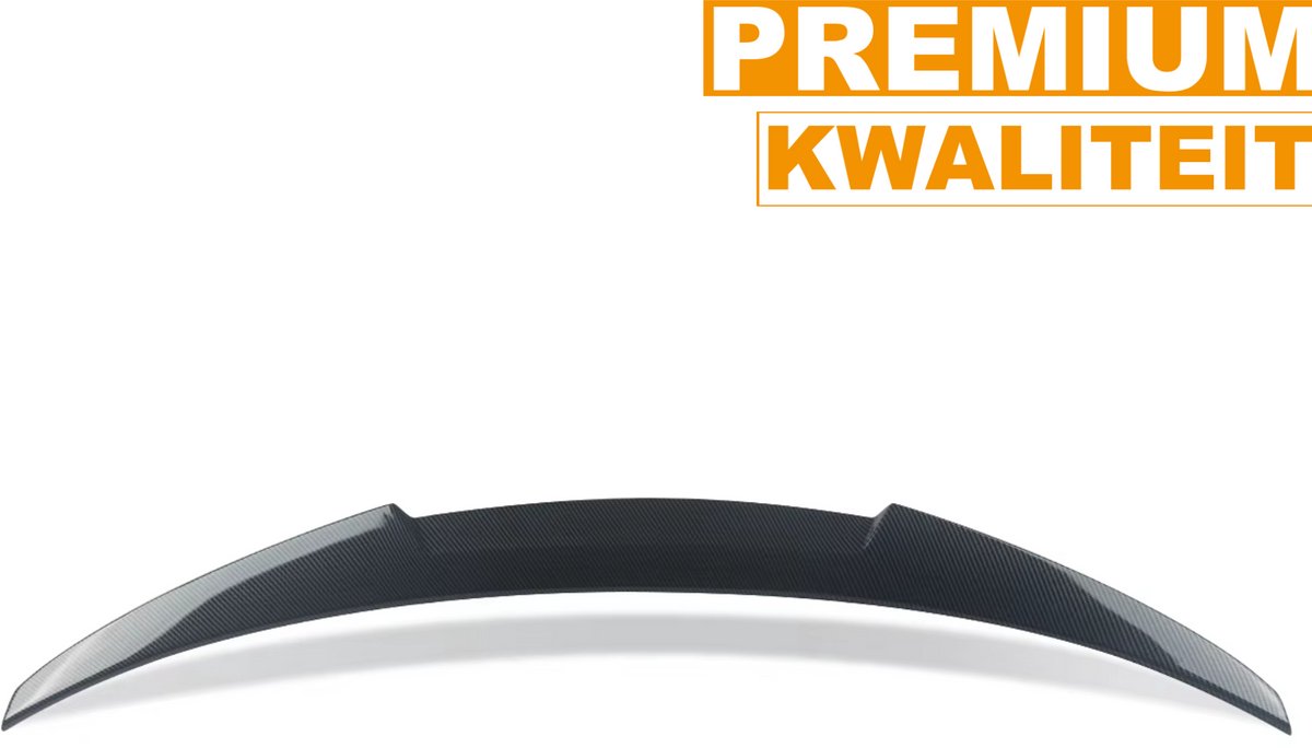 Kofferbak Spoiler Titan - Voor BMW 4 Serie F33 Convertible (2014+) - Koolstofvezel Stijl - Eendenbek - Auto accessoires