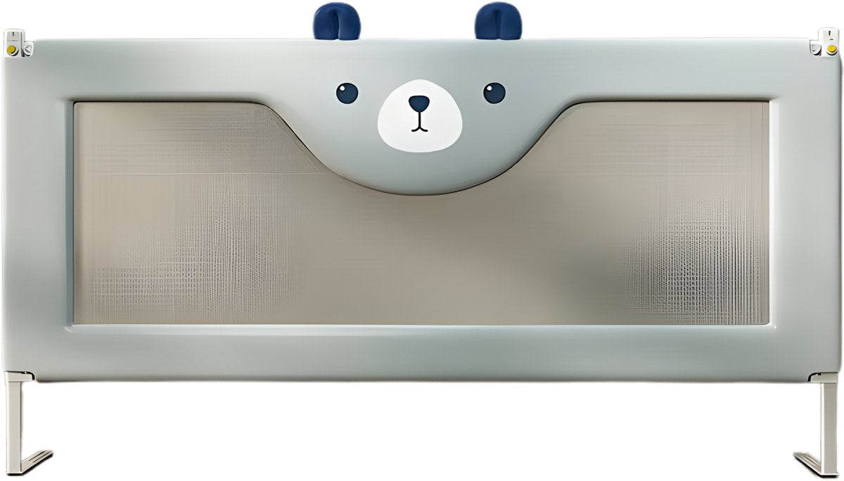 Baby Bedhek - Bedhekje - Bedrail - Uitvalbescherming - Voor bed - Veiligheidsleuningen & Bedbewaker - Beer - 160cm