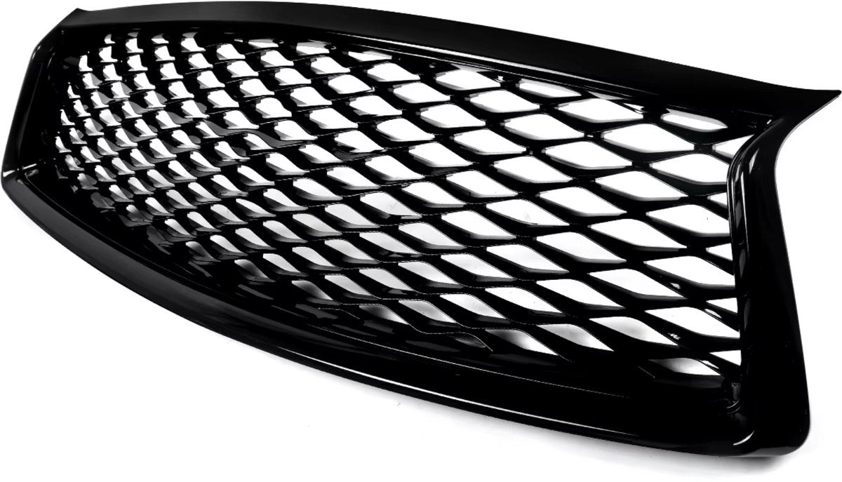 Voorbumper - Voor Infiniti Q50 2018-2022 - Auto accessoires - Voorgrille - Bumpercover voorzijde - Gloss Zwart
