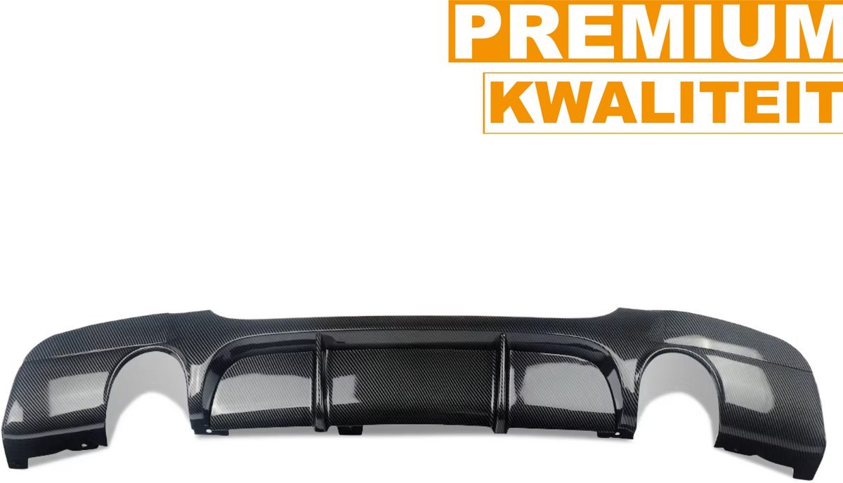 Diffuser Vortexon - Achterbumper Diffuser - Voor BMW E90/E91 328i/335i M Sport - Carbon Kleur - Auto accessoires