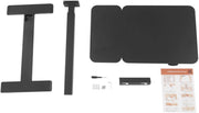 Laptoptafel - Bijzettafel - Bedtafel - Banktafel- Voor gebruik aan bed of kantoor - Verstelbaar - Zwart