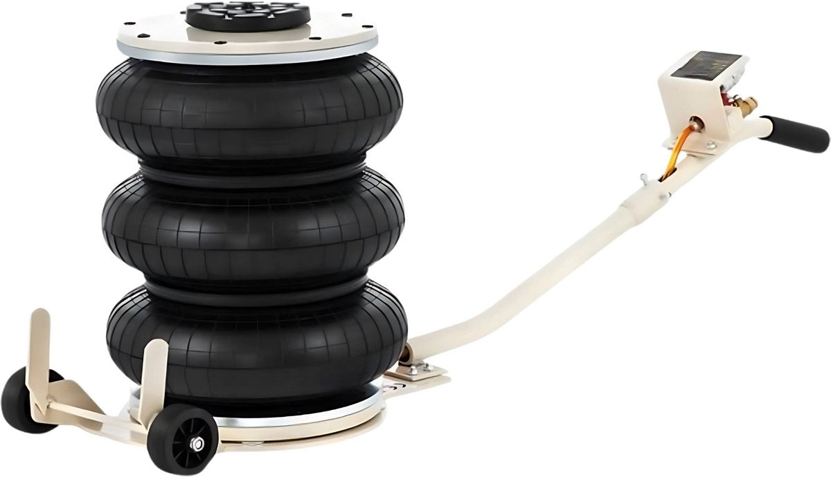 Pneumatische Krik - 5 Ton - Airjack - Lucht krik - Hefkrik - Autokrik - Voor auto, caravan, aanhangwagen en zware voertuigen