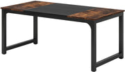 Eettafel Duvia - 160cm - Voor 6-8 personen - Voor Keuken of eetkamer - Bruin