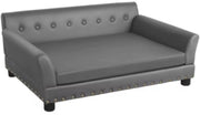 Hondenbank Jerino - Hondensofa op poten - Hondenzetel - Afneembaar kussen - 100cm