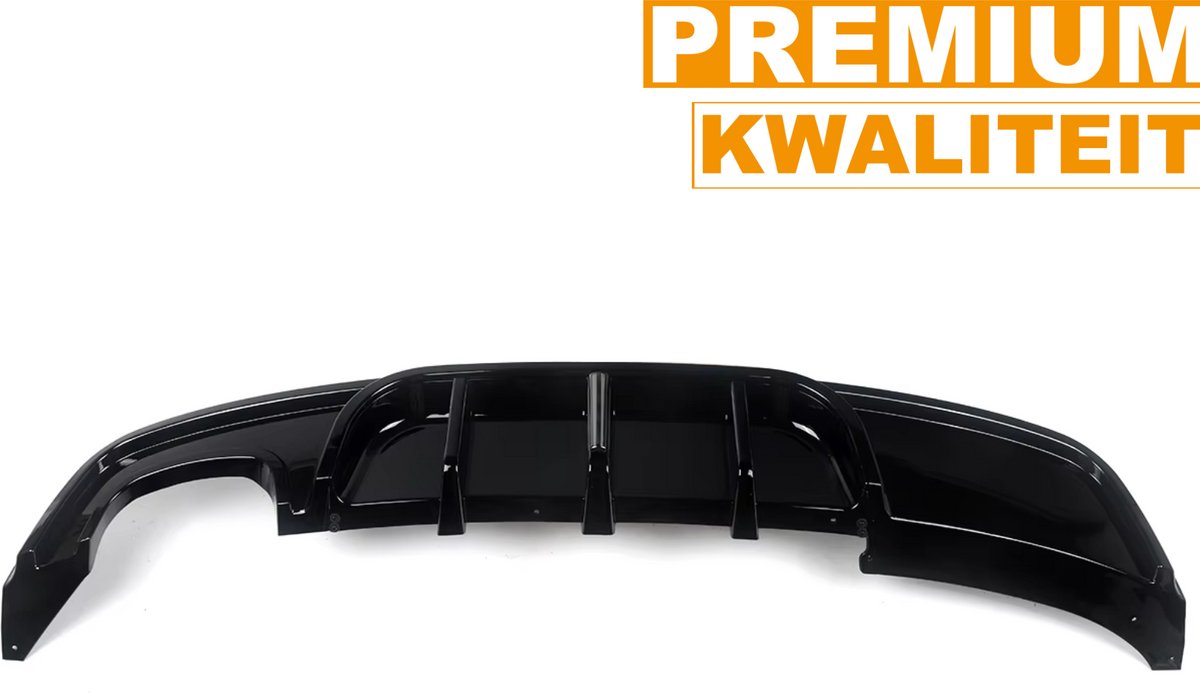 Achterdiffuser Bumper - Voor BMW 1 Serie E82 Coupe 135i M Sport - Carbon Look F1 Stijl - Auto accessoires