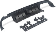 Diffuser Lip Notrix - Achterdiffuser Lip met Uitlaat Tips - Auto Accessoires - Voor Mercedes W205 C300/C63/C43 AMG (2015-2018)