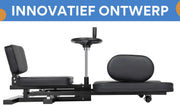 Professionele Beenstretcher - Benentrainer - Trainingsapparatuur - Flexibiliteit trainer - Spagaattrainer - Voor Yoga, Gymnastiek & Thuisfitness - Paardvormig Design met 180° Maximale Rek - Gewrichtsbeschermende Kussens