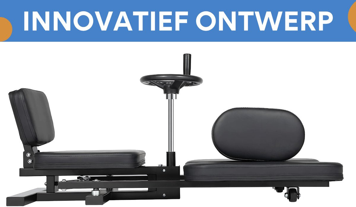 Professionele Beenstretcher - Benentrainer - Trainingsapparatuur - Flexibiliteit trainer - Spagaattrainer - Voor Yoga, Gymnastiek & Thuisfitness - Paardvormig Design met 180° Maximale Rek - Gewrichtsbeschermende Kussens