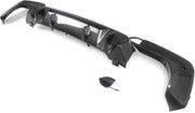 Diffuser Ravon - Achterbumper - Voor BMW X3 G01 M40i (2018-2021) - Prestaties ABS - Carbon Look - Achterlip - Auto accessoires