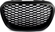 Voorbumper - Voor Seat Leon MK2 1P 2006-2009 - Auto accessoires - Mesh grille - Hittebestendig - Mat Zwart