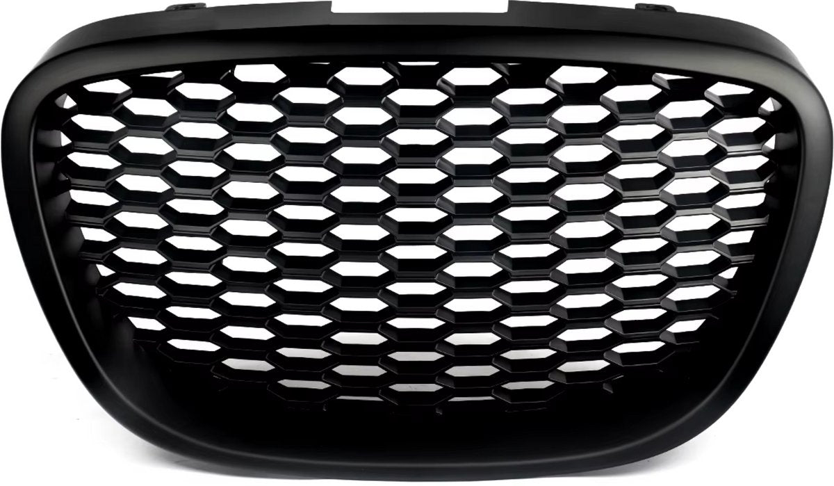 Voorbumper - Voor Seat Leon MK2 1P 2006-2009 - Auto accessoires - Mesh grille - Hittebestendig - Mat Zwart