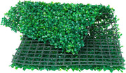 Kunstgras Muurpanelen - Kunstgras achtergrond - Decoratie - Wanddecoratie - Set van 12 - Voor Binnen & Buiten - Groene Heg Wanddecoratie van PE - Ideaal voor Tuin, Balkon, Achtertuin of Achtergrondmuur