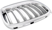Voorbumper grille deluxe - Rechterkant - Chroom - Auto accessoires - Voor BMW F25 X3/X4 F26 (2014-2017) - Auto Accessoires